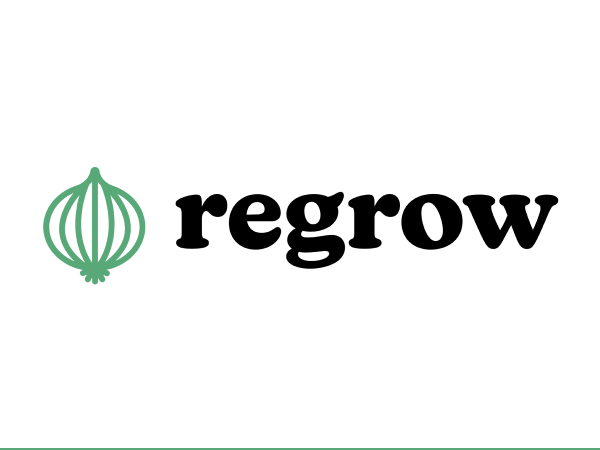 regrow logo click for product vision